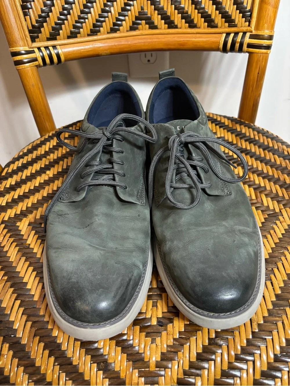 Cole Haan Grand Remix Oxford Raven Nubuck/Quiet Shade